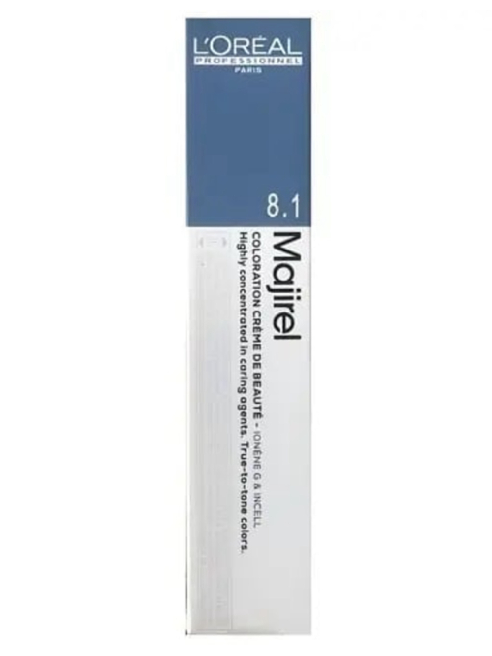 New Loreal Professional Hair Color Majirel Cool Inforced 8.1 Light Blonde Cendre